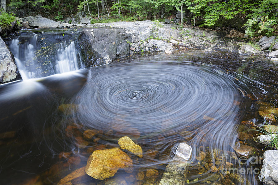 Stepped Falls - Ellsworth New Hampshire USA Photograph by Erin Paul Donovan