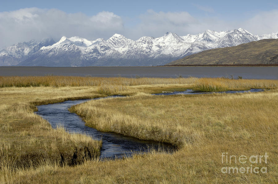 Steppes And Mountains, Argentina Photograph by John Shaw
