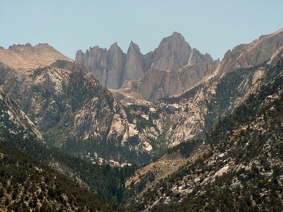 Mountain Photograph - Stepping Up To Mount Whitney by Scott Lenhart
