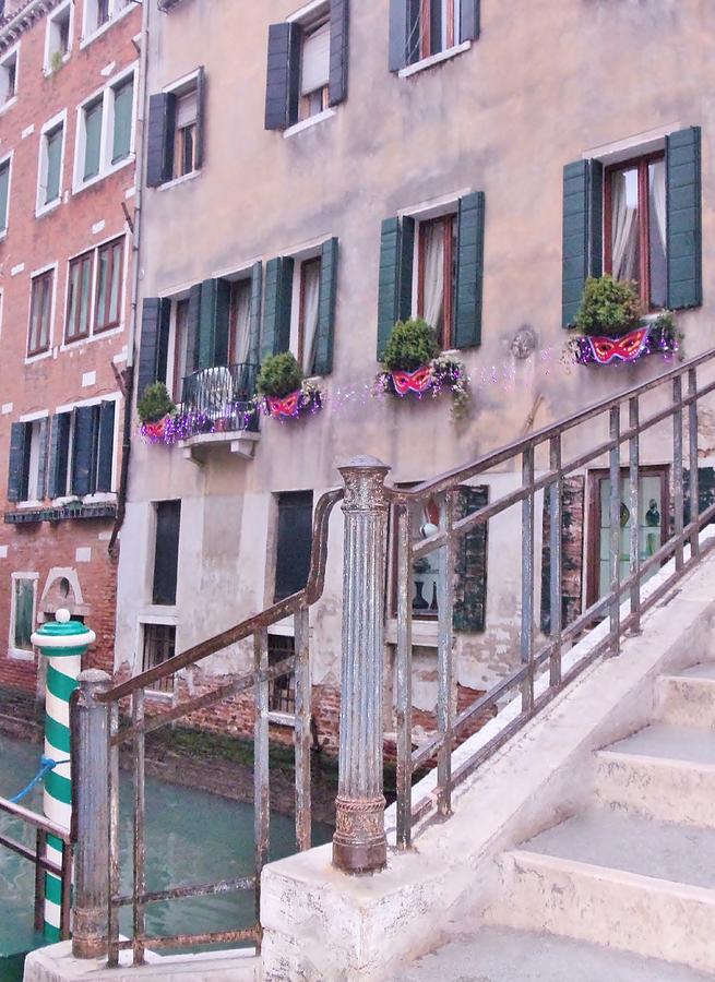 Steps Away from a Closer Look at Venice Photograph by Jan Moore