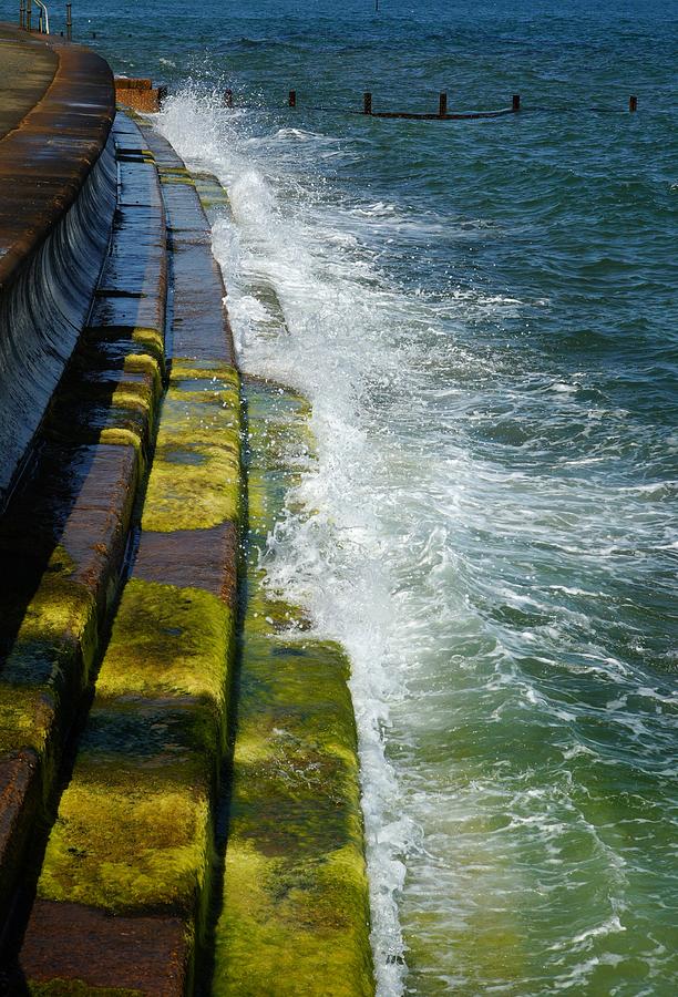 Steps into the sea 2 Photograph by Ron Harpham