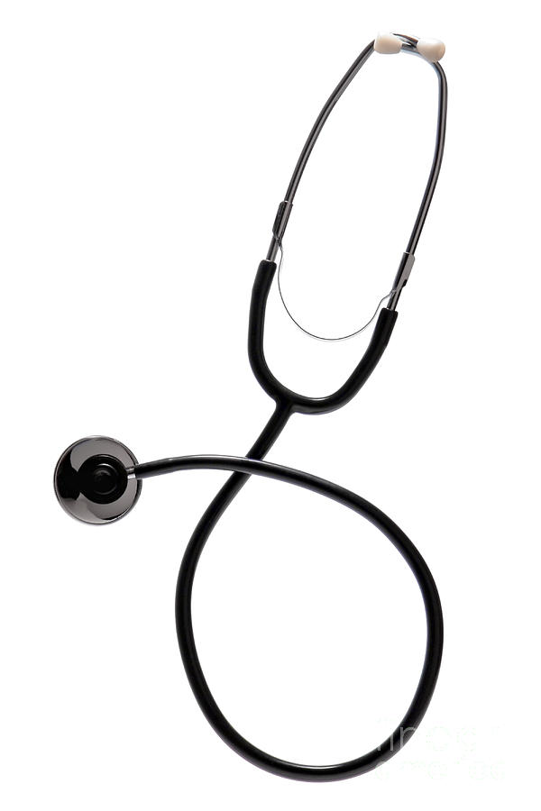 Device Photograph - Stethoscope by Olivier Le Queinec