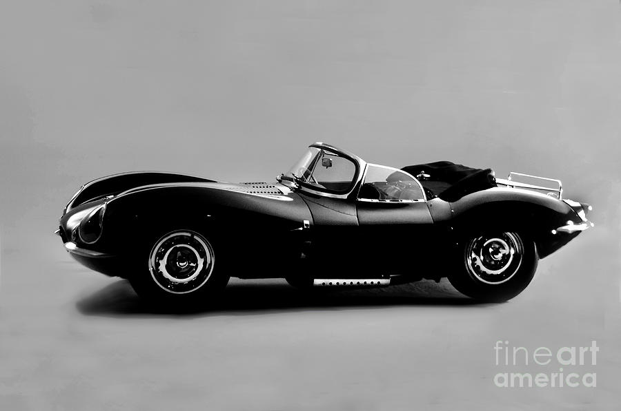 Steve Mcqueen Photograph - Steve McQueens 1957 Jaguar -XKSS-The real deal by Howard Koby