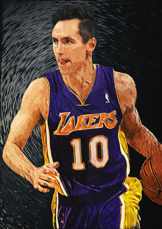 Steve Nash Digital Art by Zapista OU - Fine Art America