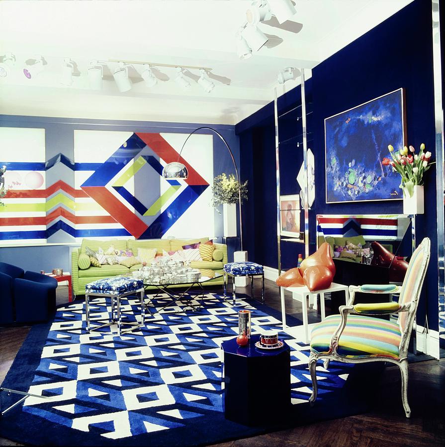 Steven Jacobsons Living Room Photograph by Horst P. Horst