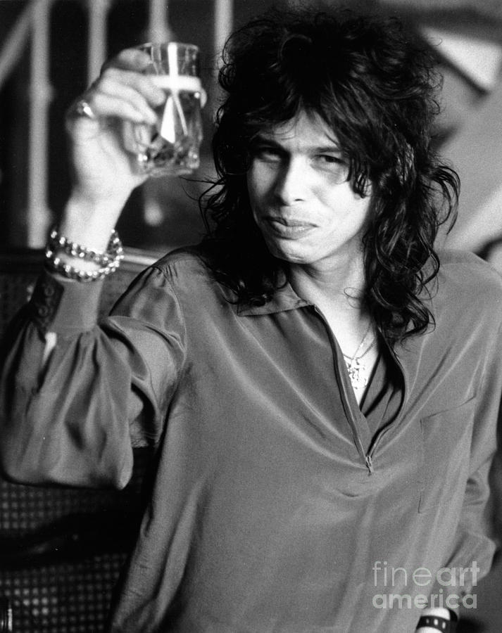 Steven Tyler 1979 Photograph by Chris Walter