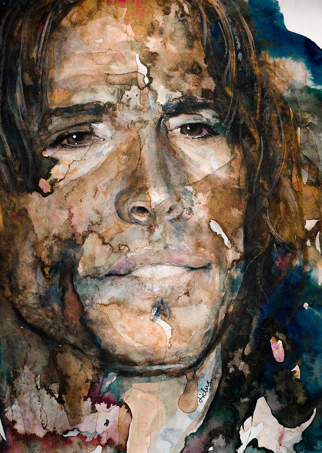 Steven Tyler Painting - Get Your Wings by Laur Iduc