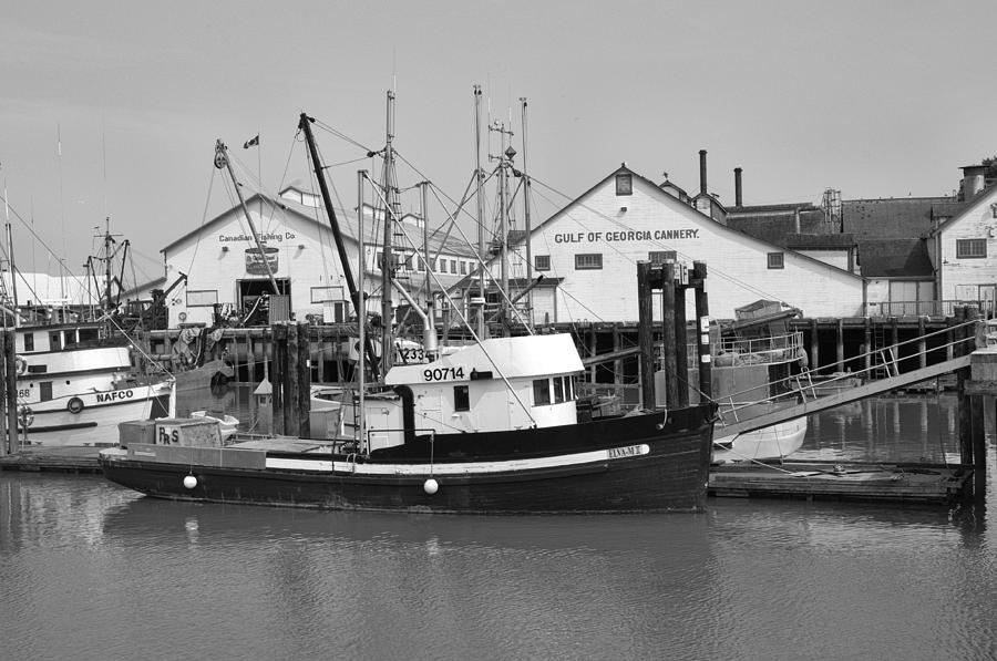 Boat Photograph - Steveston Harbor 5 by Tom Reynen