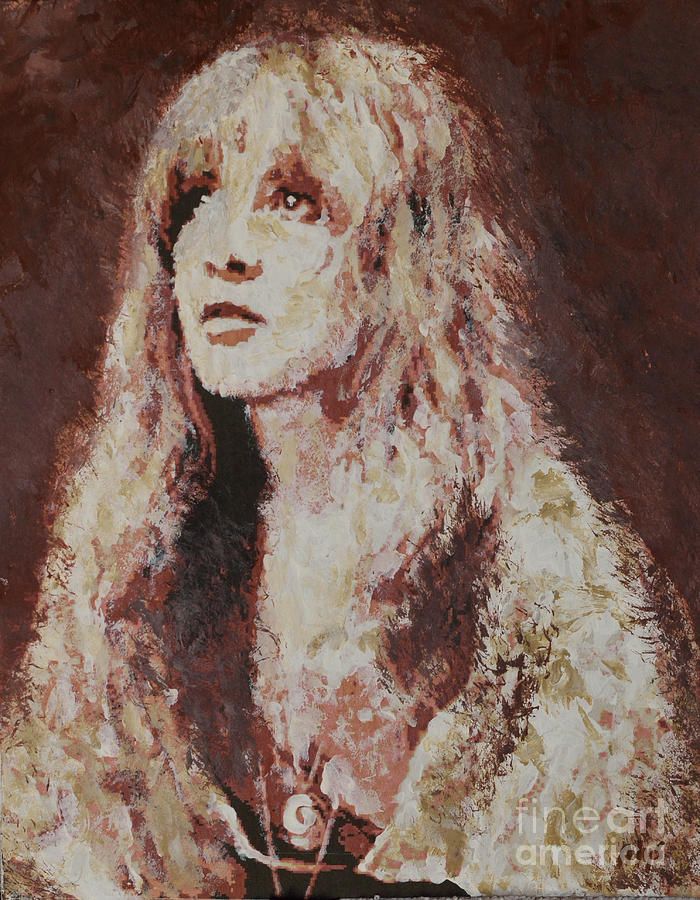 Stevie Nicks Painting by Alys Caviness-Gober