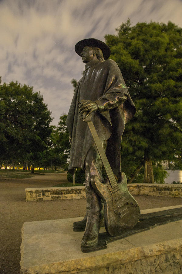 Stevie Ray Vaughn Statue in Austin TX Photograph by John McGraw