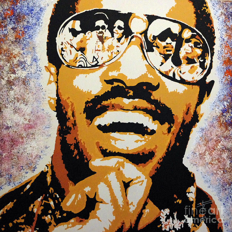 Stevie Wonder Painting