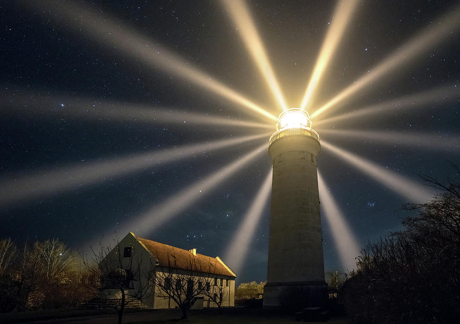 Denmark Photograph - Stevns Lighthouse by Keller Denmark Photograph - Stevns Lighthouse by Keller