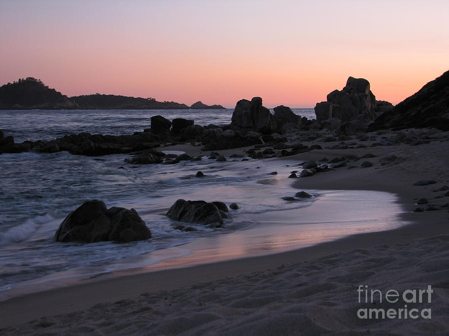 Stewarts Cove at Sunset Photograph by James B Toy