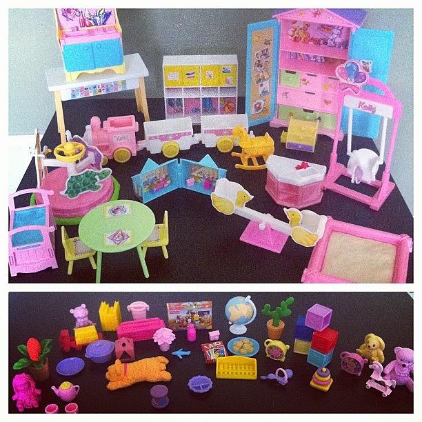 Vintage Photograph - Still Available Adorable Kelly Playset by Vanessa Aguilar 