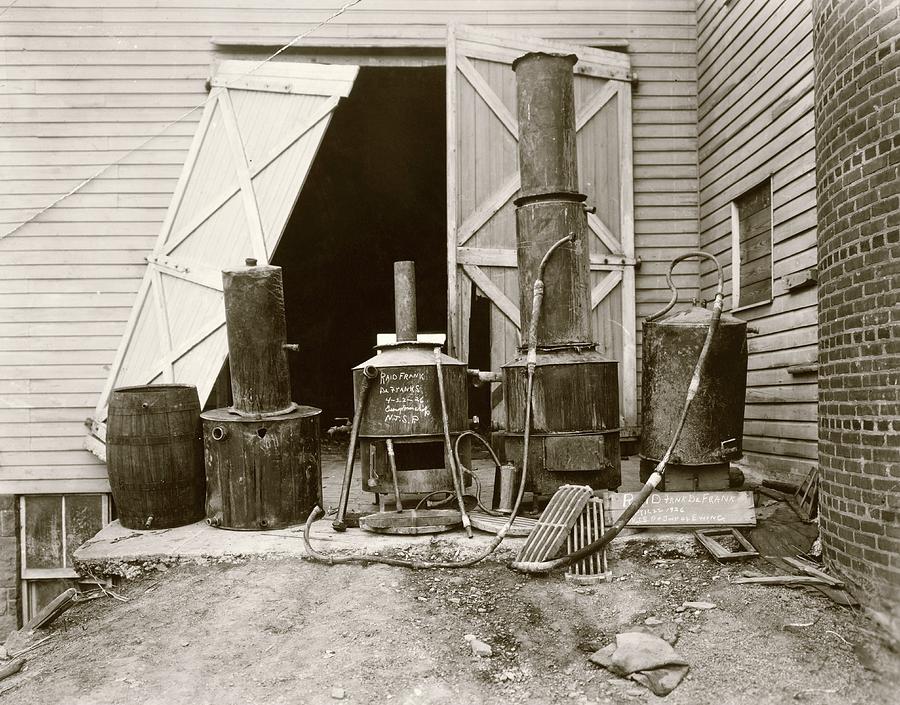 Still From Prohibition Raid Photograph by Library Of Congress/science Photo Library
