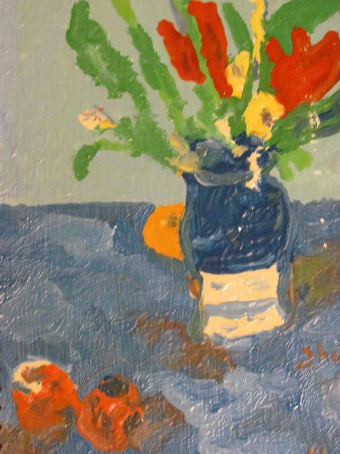 Still Life Flowers Painting by Shea Holliman