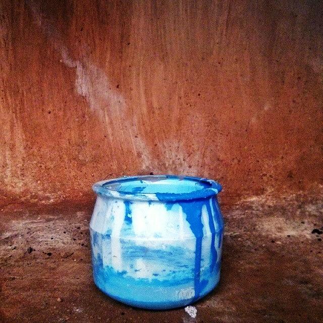 Still Life Of An Empty Paint Pot Photograph by Halik Azeez