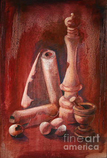 Vessels Painting - Still Life by PaulaG
