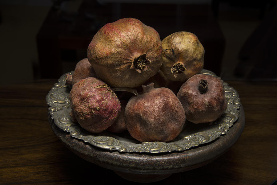 Pomegranate Photograph - Still Life by Romylos Parissis