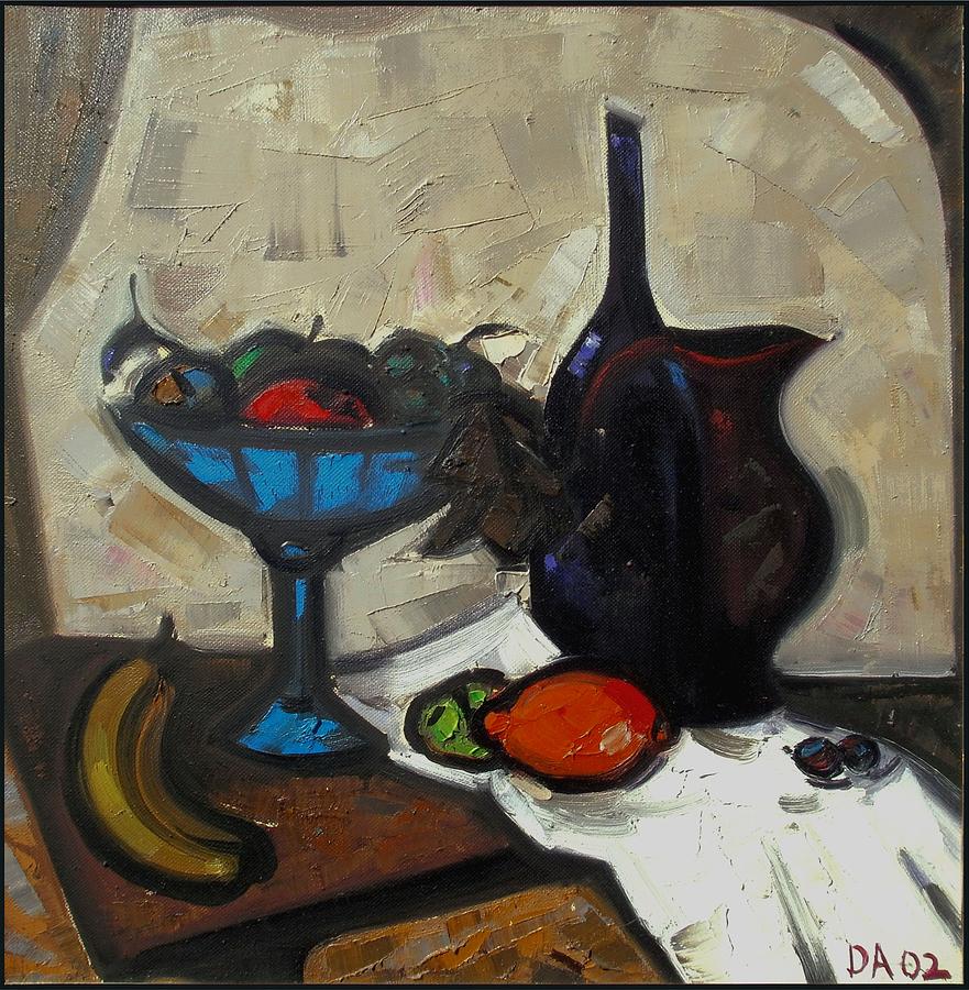 Still Life Painting - Still Life with Fruit by Danail Tsonev