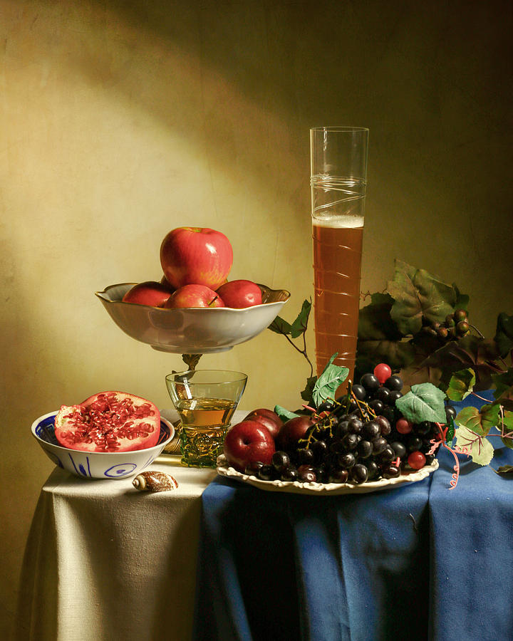Still Life with Grapes  Photograph by Levin Rodriguez