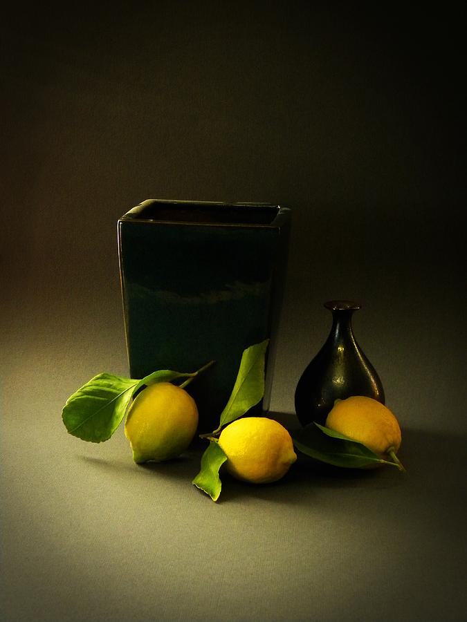 Still Life With Lemons Photograph - Still Life With Lemons by Frank Wilson