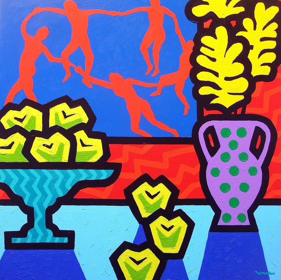 Still Life Painting - Still Life With Matisse by John  Nolan