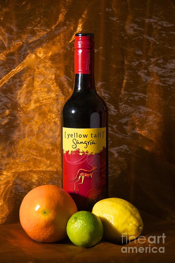 Still Life with Sangria Photograph by Sean Griffin