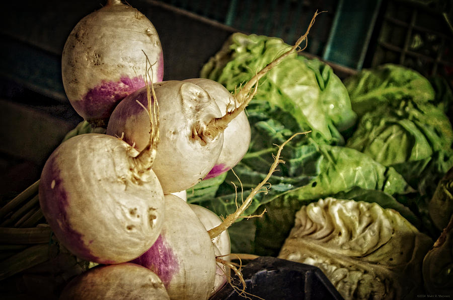 Still Life with Turnips Photograph by Mary Machare