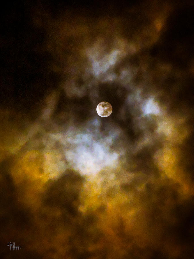 Still Moon Photograph by Glenn Feron