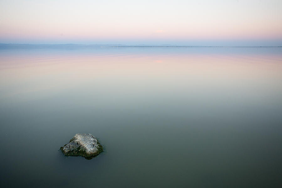 Sunset Photograph - Still Water by Peter Tellone