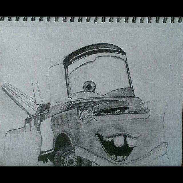 Car Photograph - Still Workin On This Mater Drawing by Brian Evans