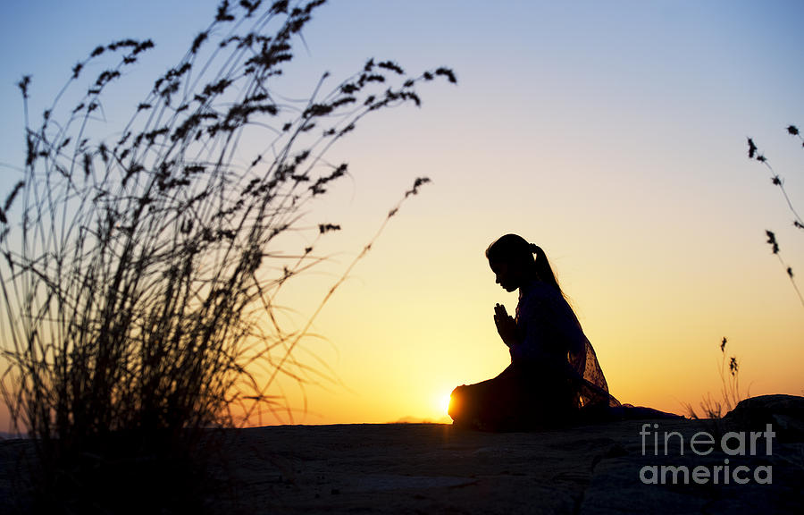 Sunset Photograph - Stillness of Prayer by Tim Gainey