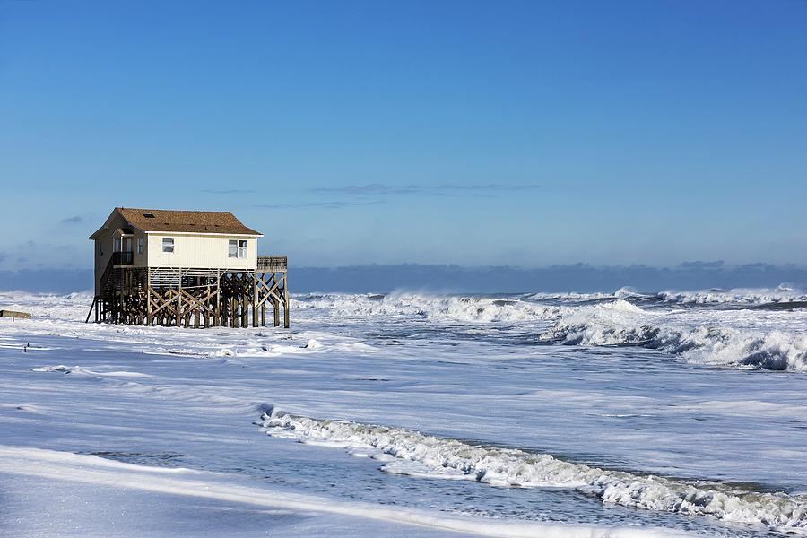 Stilted Beach House Photograph by John Greim/science Photo Library