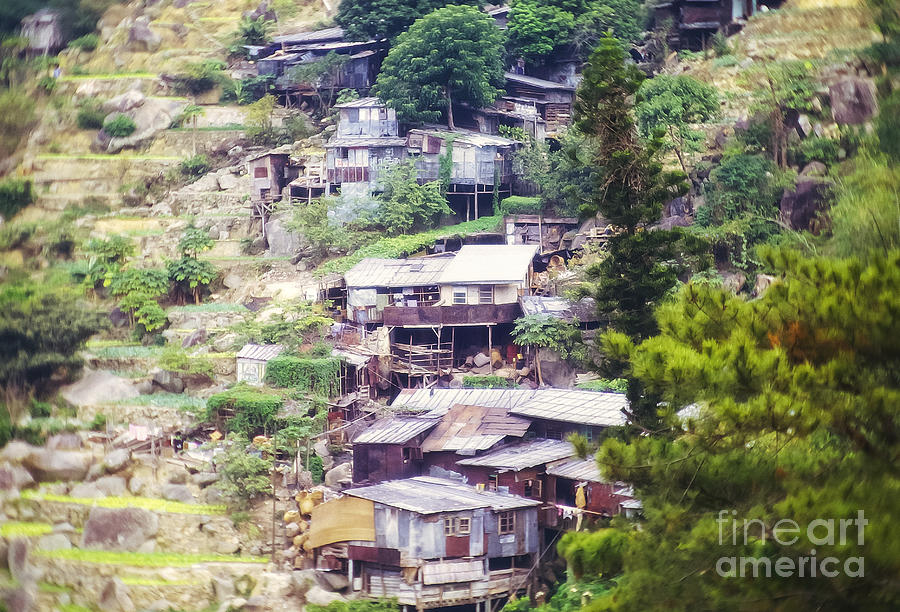 Stilted Village Photograph by Bob Phillips
