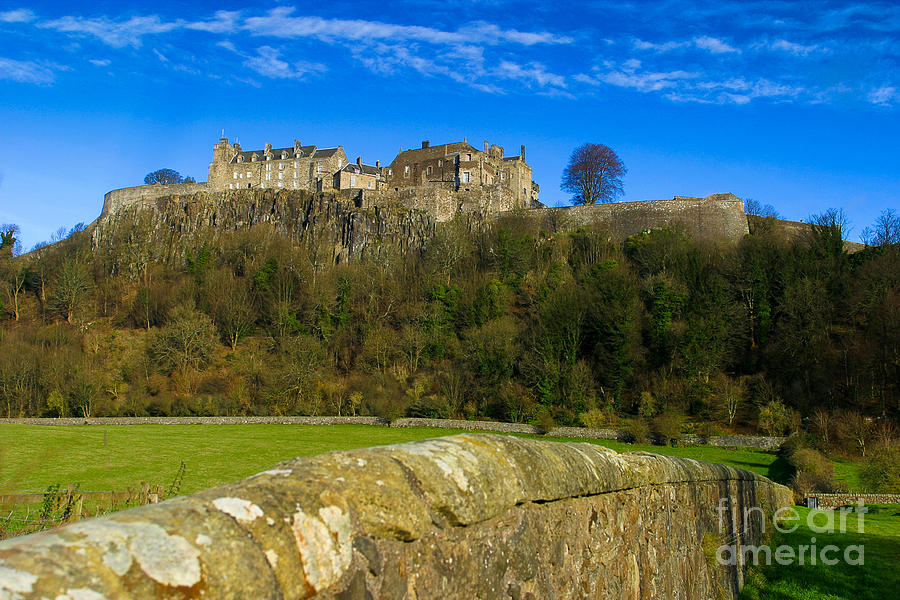Castle Photograph - Stirling Castle by Alan Oliver