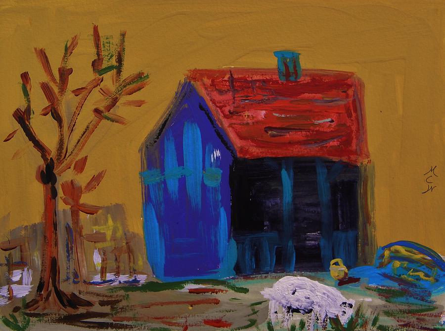 Stirring Barn Colors Painting by Mary Carol Williams