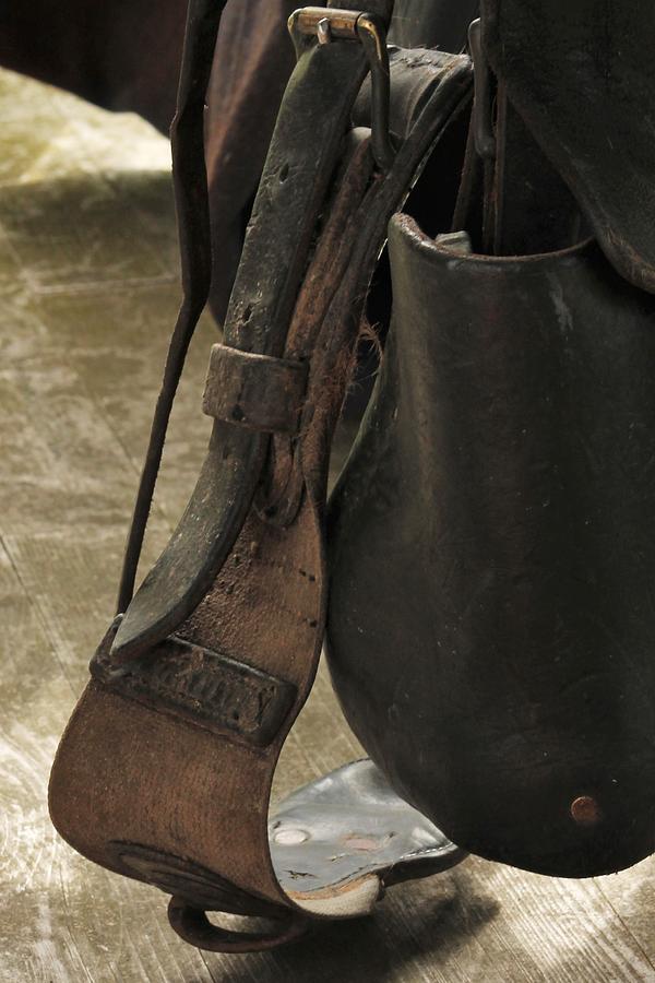 Stirrup And Cinch Photograph by Karl Anderson