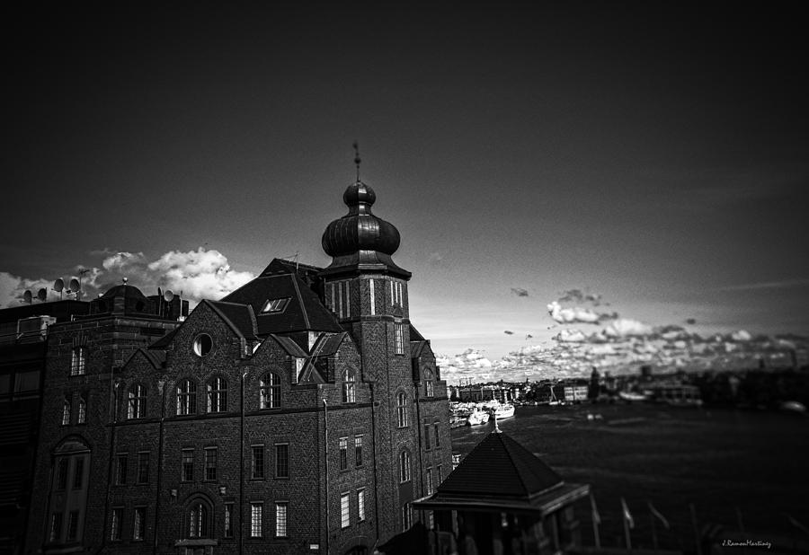 Stockholm Photograph - Stockholm in dark Black and White by Ramon Martinez
