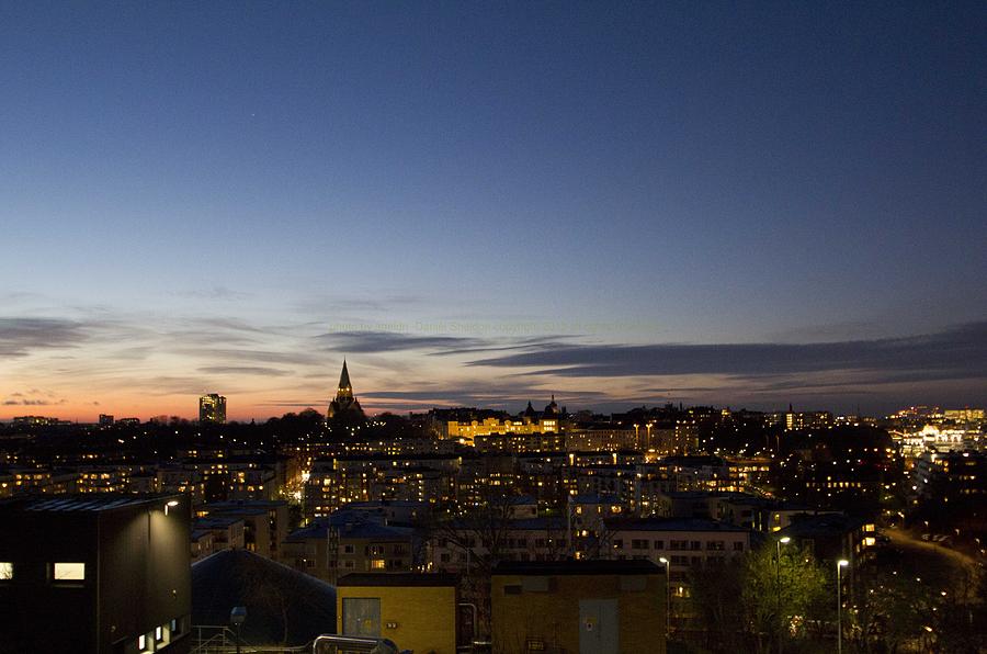 Stockholm Silhouette Photograph by Daniel Sheldon | Pixels