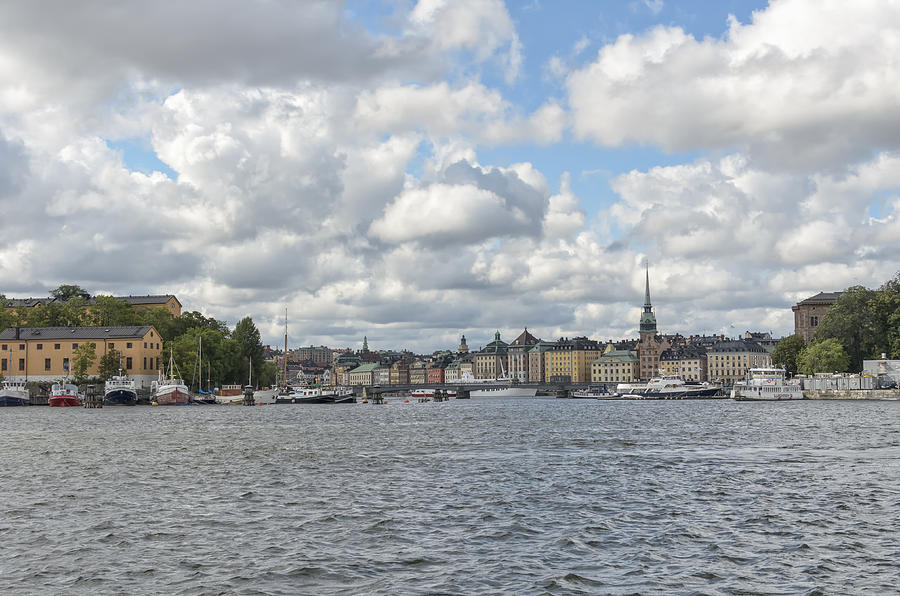 Stockholm Harbor Photograph by Marianne Campolongo