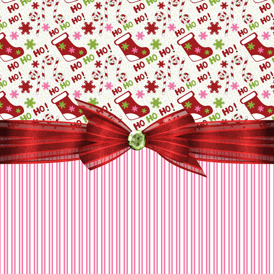 Stockings for Christmas Digital Art by Debra  Miller