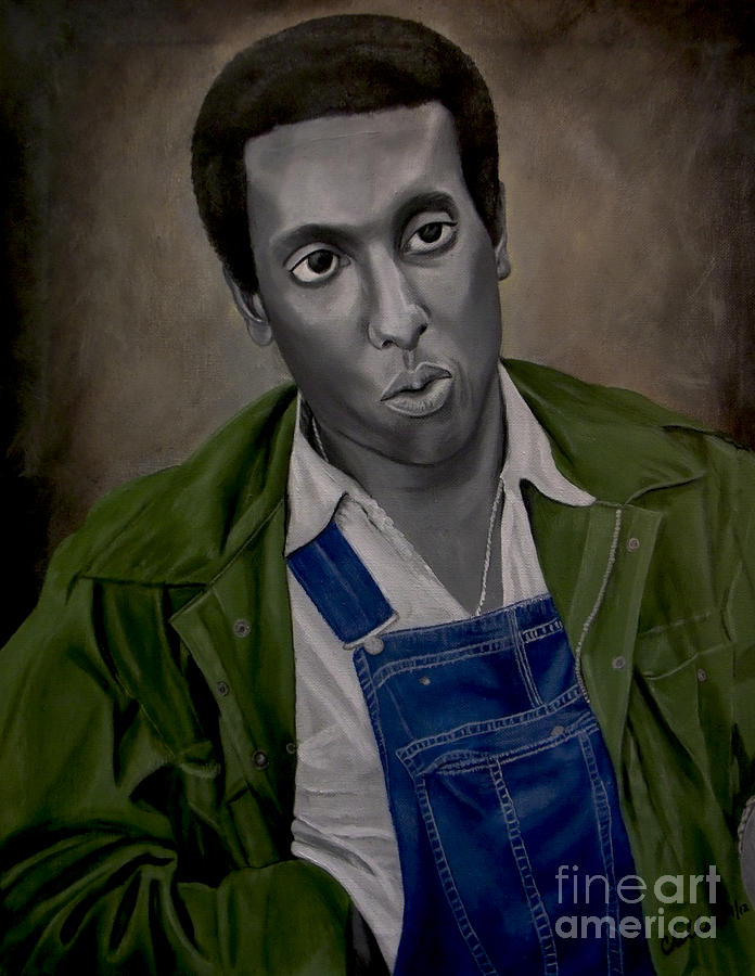 Stokely Carmichael aka Kwame Toure Painting by Michelle Brantley