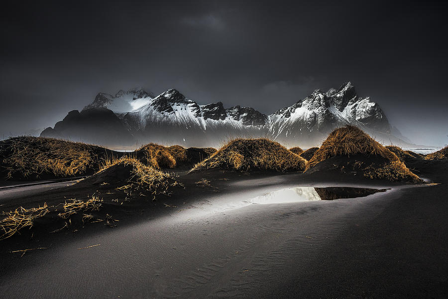 Mountain Photograph - Stokksnes | Iceland by Benoit Malaussena