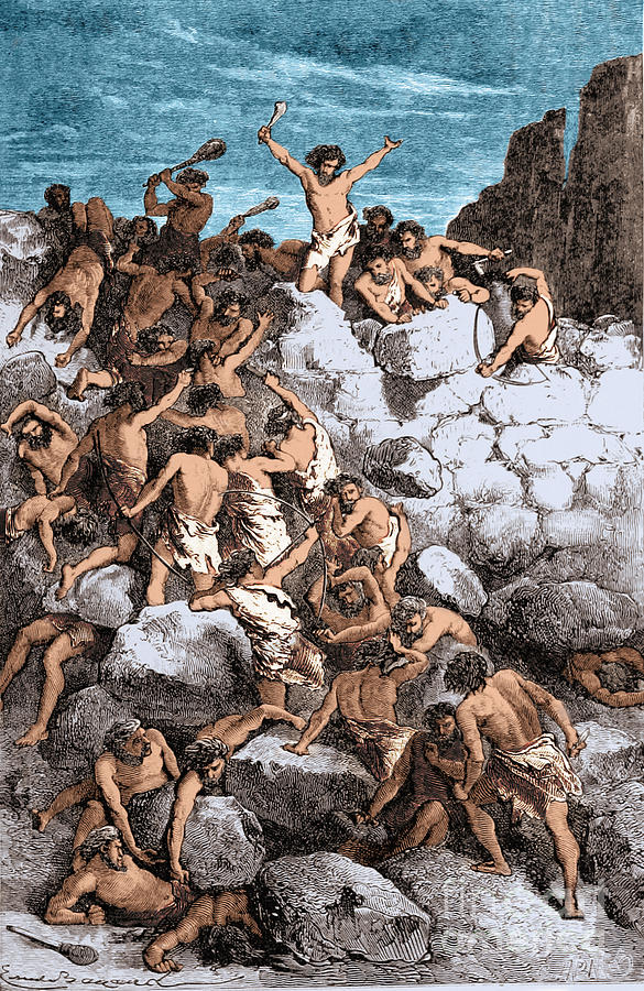 Stone Age Warfare Photograph by Science Source