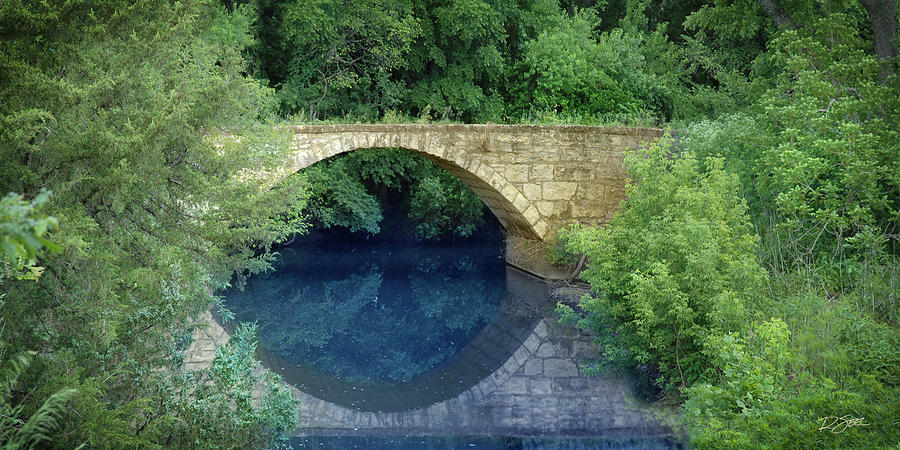 Stone Arch Bridge in Butler County Photograph by Rod Seel