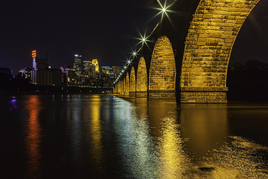Stone Arch Bridge Photograph by Mark Harrington