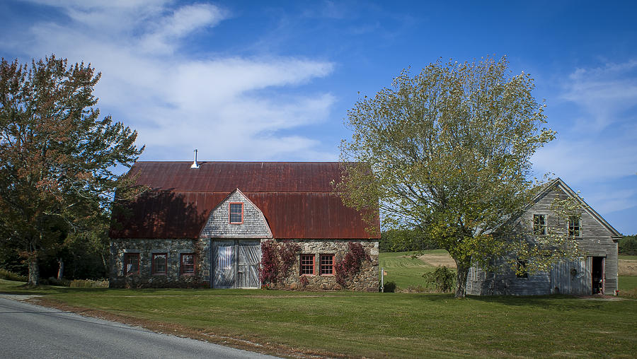 Stone Barn Farm Photograph by Wayne Meyer