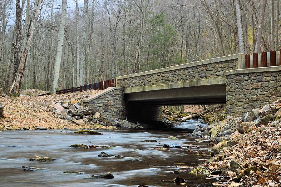 Stone Bridge at Cherry Run #1 - Bald Eagle State Forest Photograph by ...