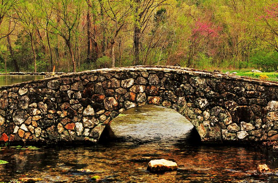 Stone Bridge in the Ozarks Photograph by Benjamin Yeager